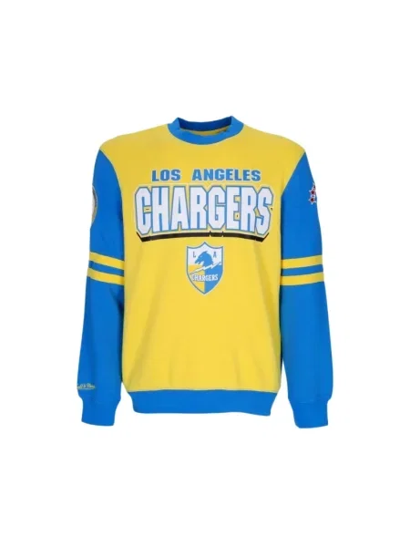 Bluza Mitchell & Ness niebieska