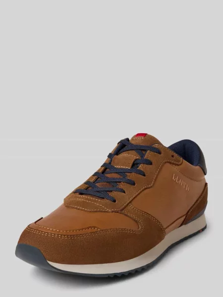 Sneakersy Lloyd skórzane brązowe