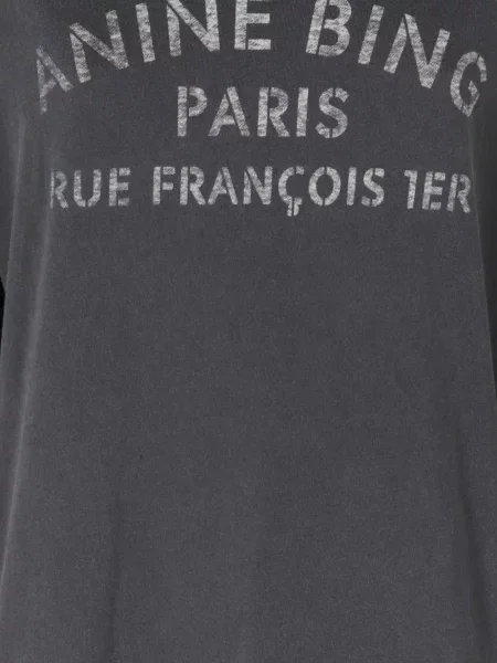 Lung tricou Anine Bing gri