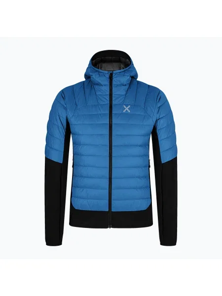 Мъжко яке за скитуринг Montura Peak Hybrid Hooded b.blue синьо