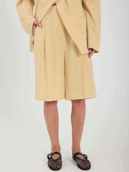 NORR Pantaloni Alli galben