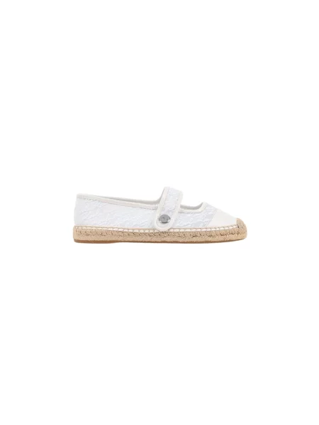 Karl Lagerfeld espadryle espadrylowe Kamini białe