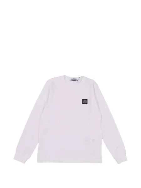 Bluza dziecięca Stone Island biała