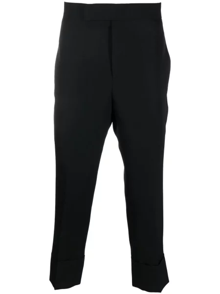 Cropp pantaloni Sapio de lână negru