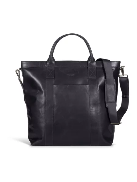 Torba Howard London skórzana czarna