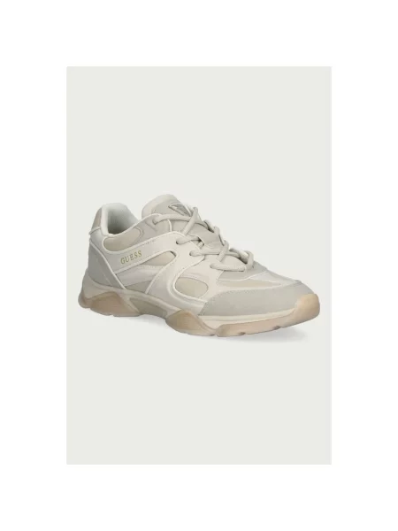 Sneakersy Guess zamszowe beżowe