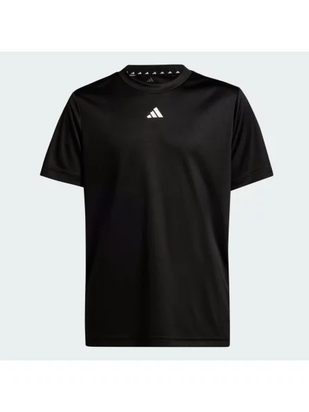 Koszulka Train Essentials Logo Regular Fit Kids biała