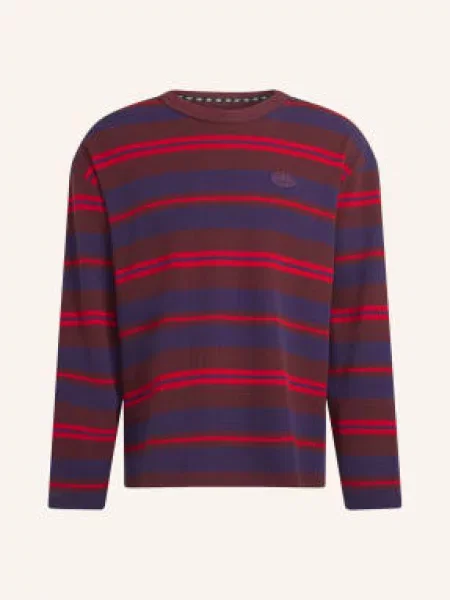 Tričko adidas Graphic Ls Tee Aura Ruby L červené