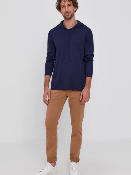 Лонгслів Polo Ralph Lauren гладкий синій