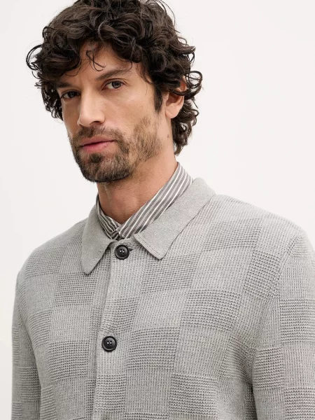 Кардиган Barbour Falton сірий