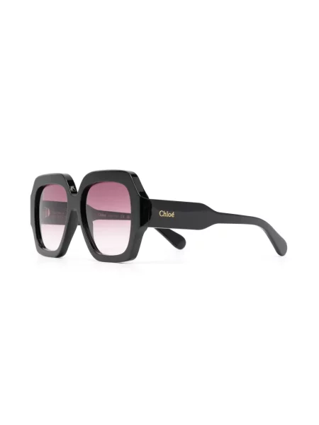 Saulės akiniai Chloé Eyewear juoda