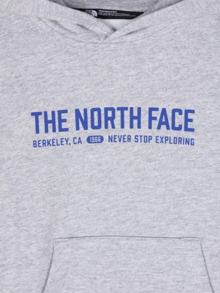 Bluza z kapturem dziecięca The North Face szara