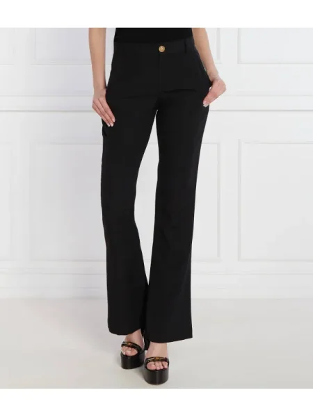 Balmain Pantaloni | flare fit negru