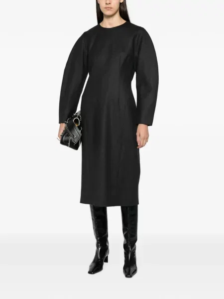 Lung rochie midi P.a.r.o.s.h. gri