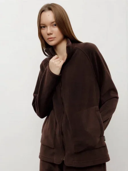 HARVEST HOLIDAY Кофта Фліс коричневий