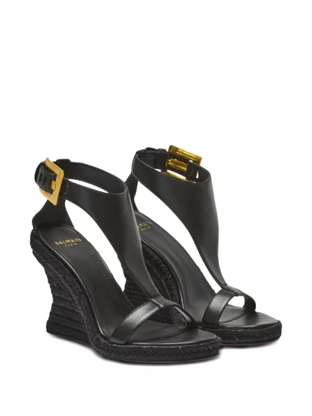 Espadrile Balmain cu pană negru