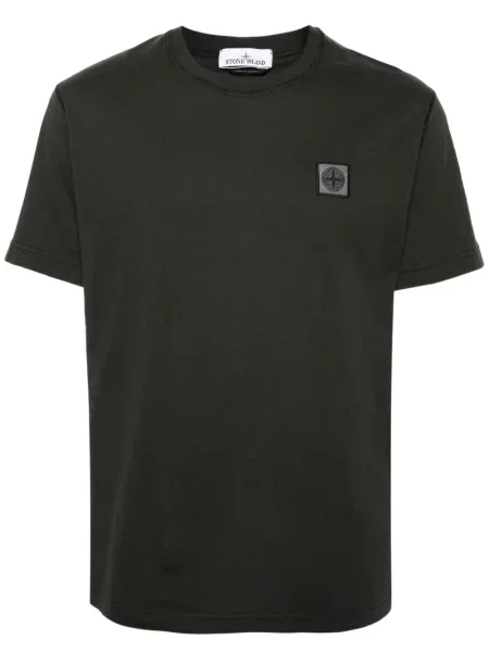 Tricou Stone Island cu strasuri gri