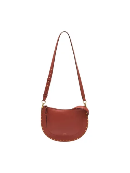 Torebka Isabel Marant skórzana brązowa