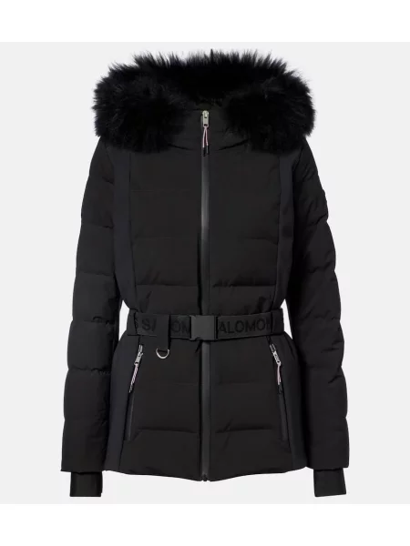 Jeździć na nartach kurtka narciarska Yves Salomon czarna