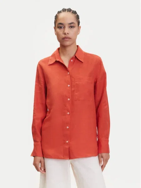 Marc O'Polo Cămașă portocaliu