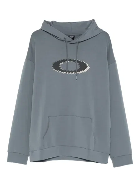 Retro majica s kapuljačom Oakley plava