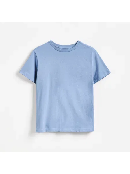 Reserved Slim fit póló tengerészkék