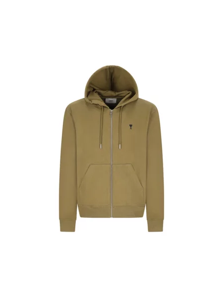 Bluza Ami Paris brązowa