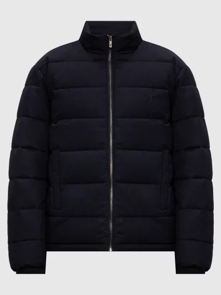 Куртка Trussardi с вышивкой синяя