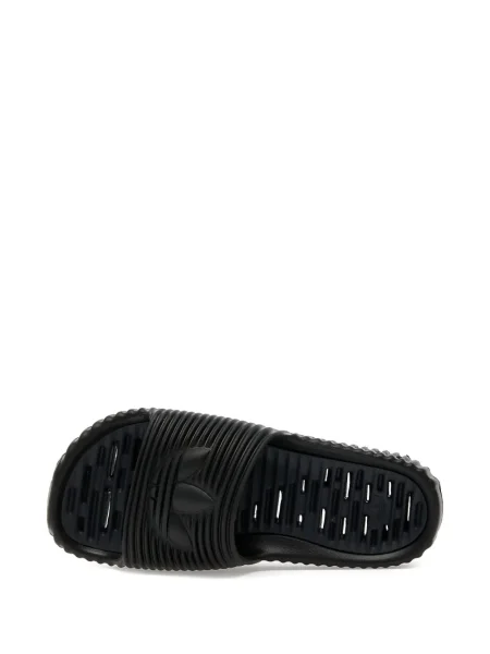 Papuci Adidas cu dungi negru