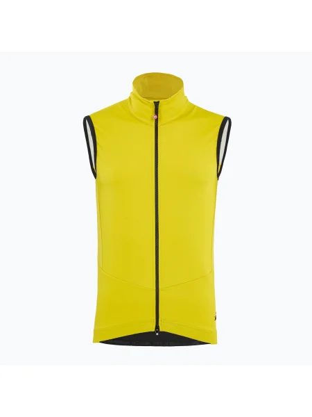 Мъжка жилетка за колоездене Castelli Perfetto Air mango mojito жълто