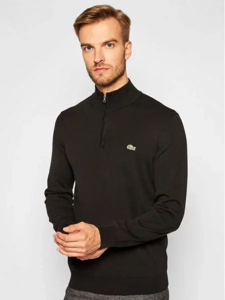 Πουλόβερ Lacoste μαύρο