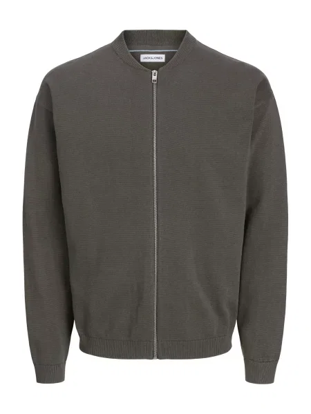 JACK & JONES Geacă tricotată JWHCALVIN' gri