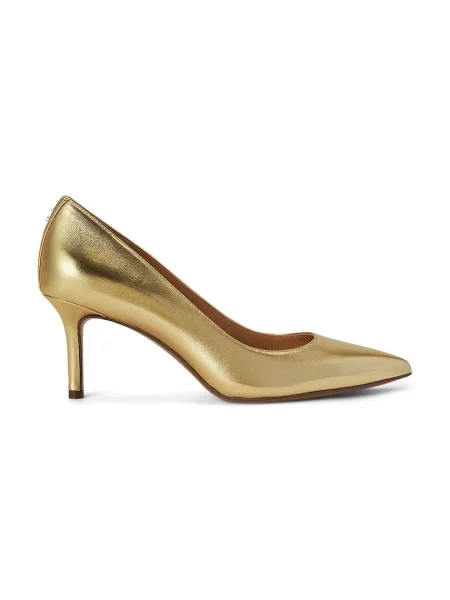 Pantofi cu toc Lauren Ralph Lauren din piele