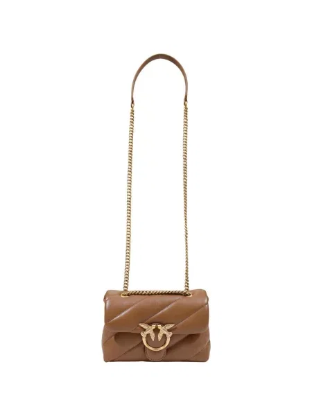 Crossbody kabelka Pinko hnedá