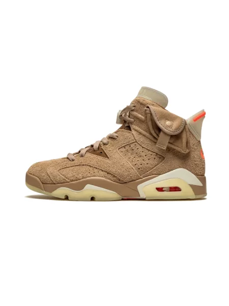 Sneakersy Jordan retro brązowe