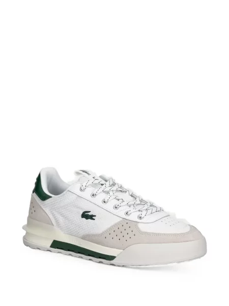 Sneakerși Lacoste cu autograf alb