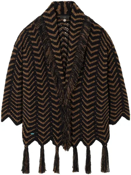 Płaszcz Alanui jednorzędowy brązowy