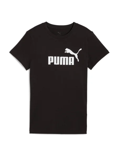 PUMA Tricou ESS No. 1 negru alb