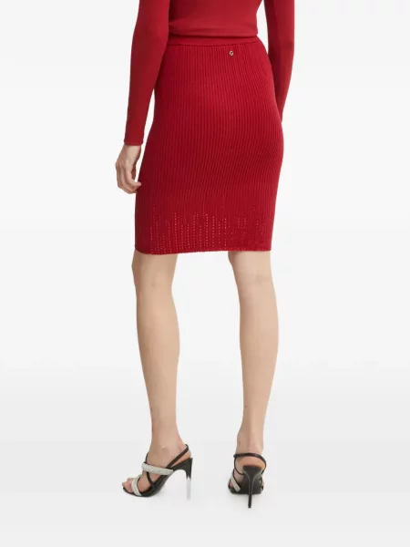 Fusta mini Guess roșu