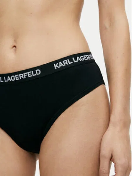 Nohavičky Karl Lagerfeld čierna