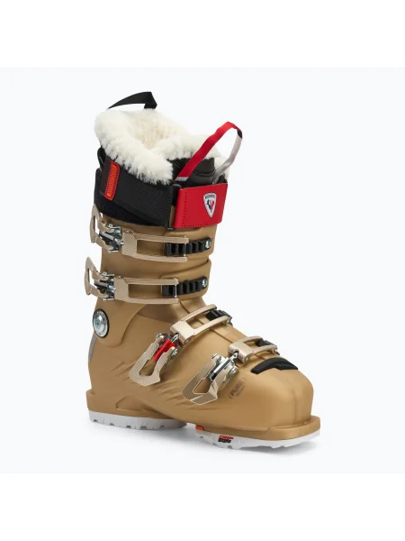 Дамски ски обувки Rossignol Pure Pro Heat GW W metal gold златисто
