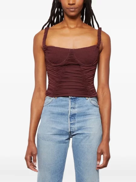 Top Dion Lee roșu