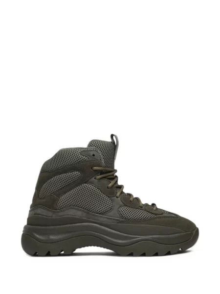 Sneakers Adidas Yeezy σουέντ πράσινο