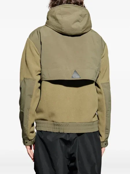 Hanorac cu glugă Moncler Grenoble verde