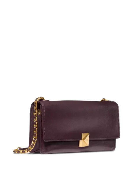 Geanta de piele Kate Spade din piele violet