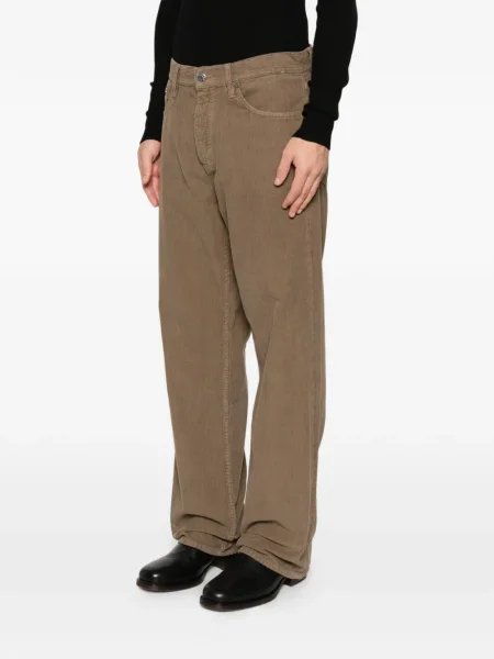 Pantaloni Sunflower de catifea cord maro