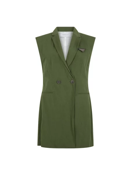 Kamizelka Fabiana Filippi zielona