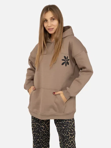 Худі YUKI коричневий