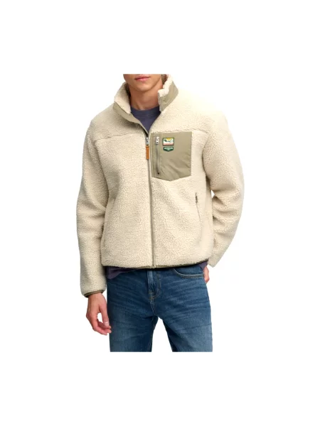 Bluza polarowa Superdry beżowa