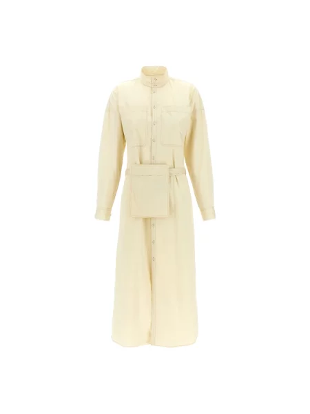 Sukienka koszulowa Lemaire biała